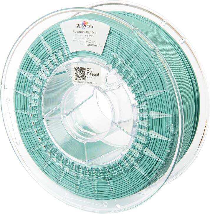 Filament Spectrum PLA Pro 1.75mm PASTEL TURQUOISE 1kg
