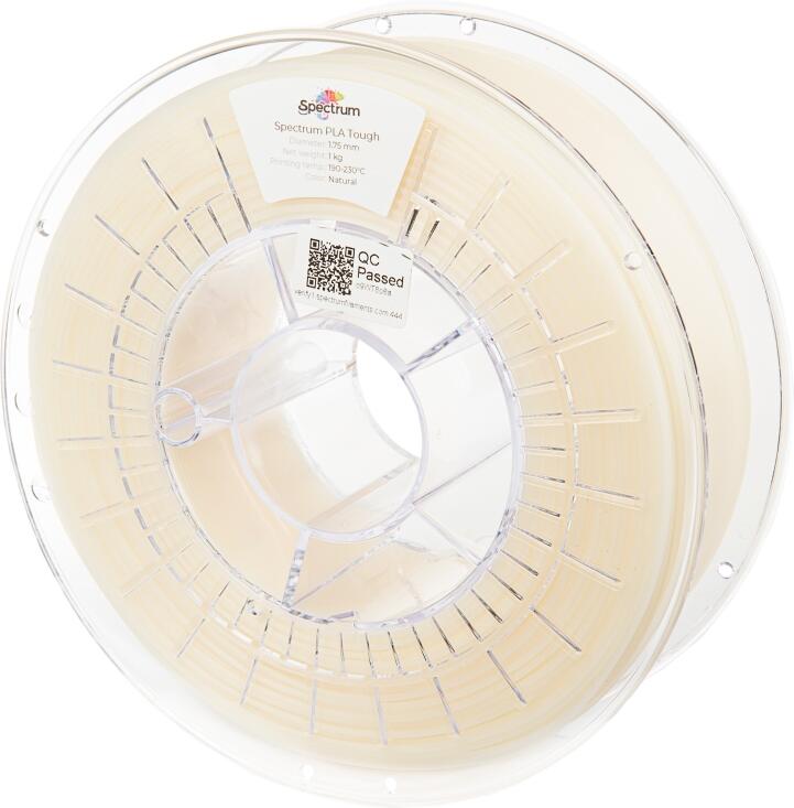 Filament Spectrum PLA Tough 1.75mm NATURAL 1kg
