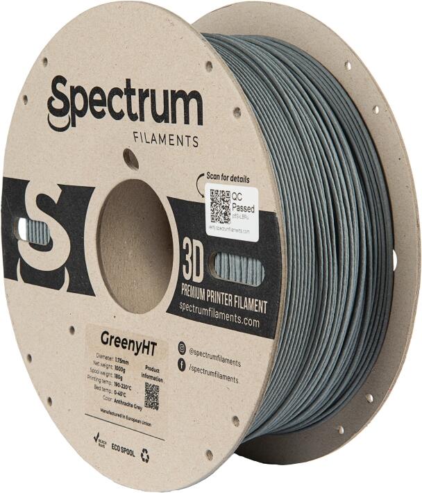 Filament Spectrum GreenyHT 1.75mm Anthracite Grey 1kg