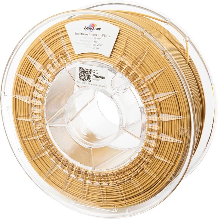 Filament Spectrum Premium PET-G 1.75mm BEIGE 1kg