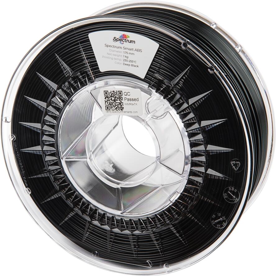 Filament Spectrum smart ABS 1.75mm DEEP BLACK 1kg