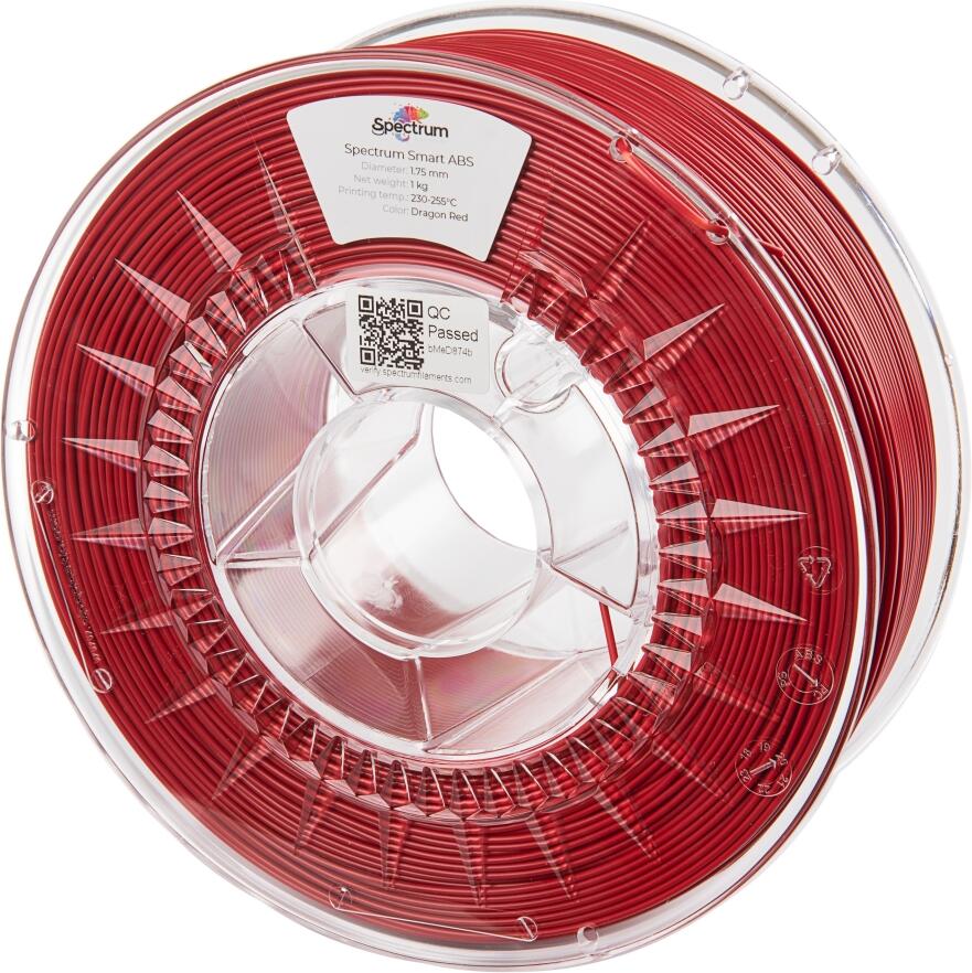 Filament Spectrum smart ABS 1.75mm DRAGON RED 1kg