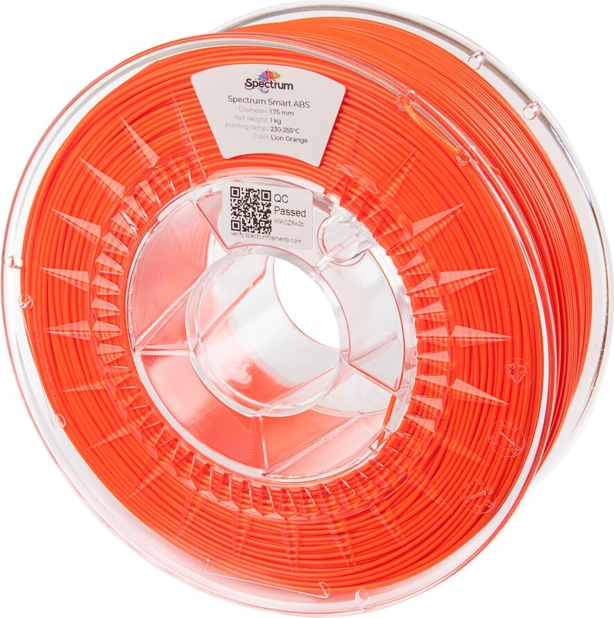 Filament Spectrum smart ABS 1.75mm LION ORANGE 1kg