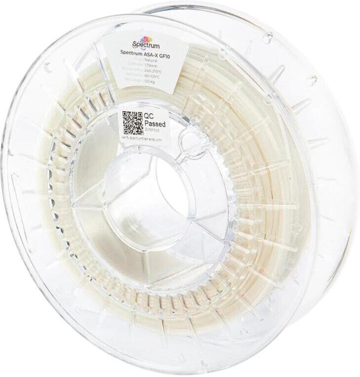 Filament Spectrum ASA-X GF10 1.75mm NATURAL 0.5kg