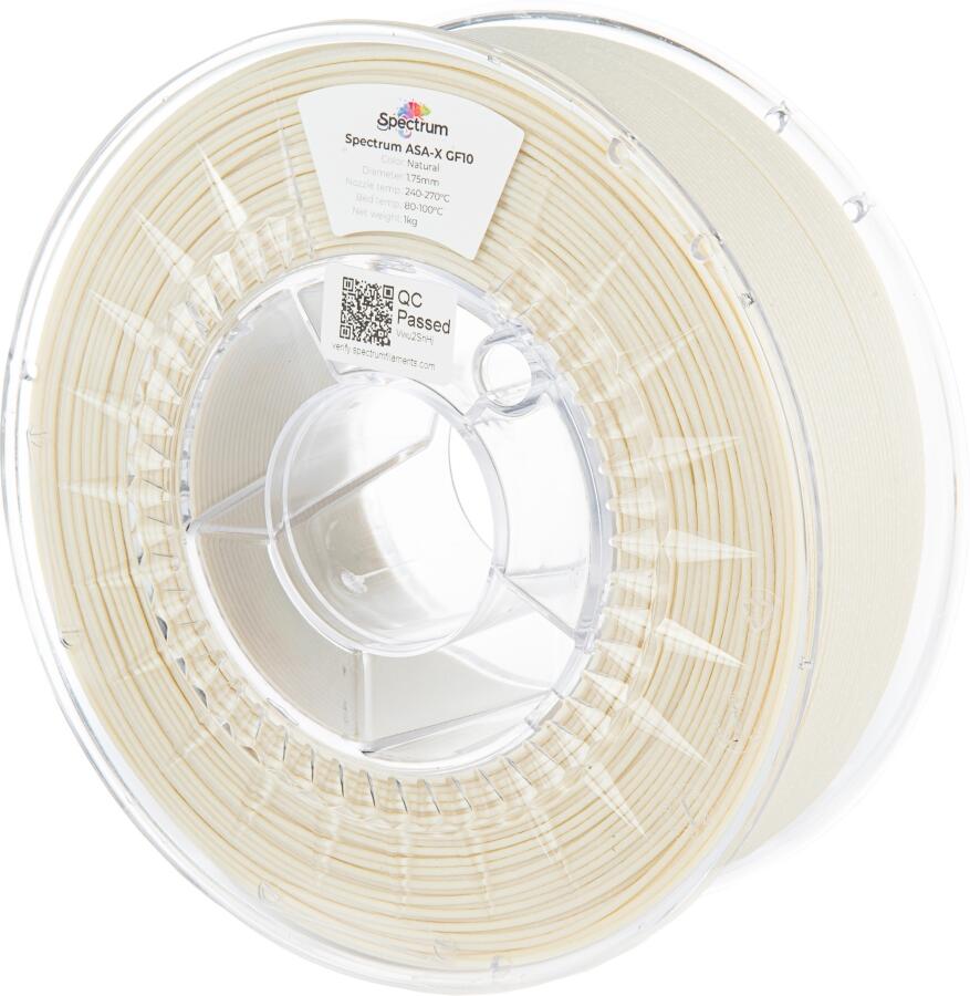 Filament Spectrum ASA-X GF10 1.75mm NATURAL 1kg