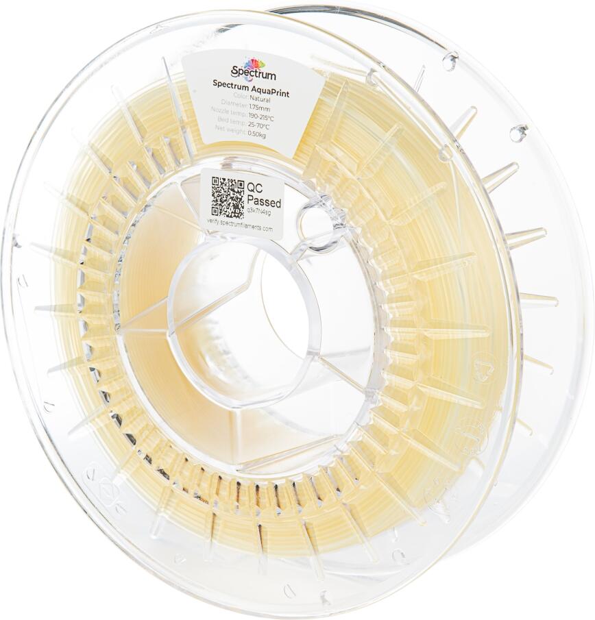 Filament Spectrum AquaPrint 1.75mm NATURAL 0.5kg