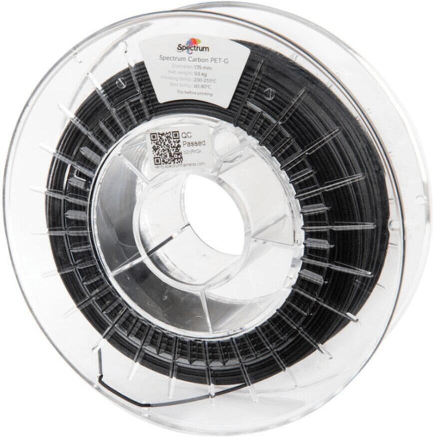 Filament Spectrum S-Flex Carbon 1.75mm BK 0.5kg