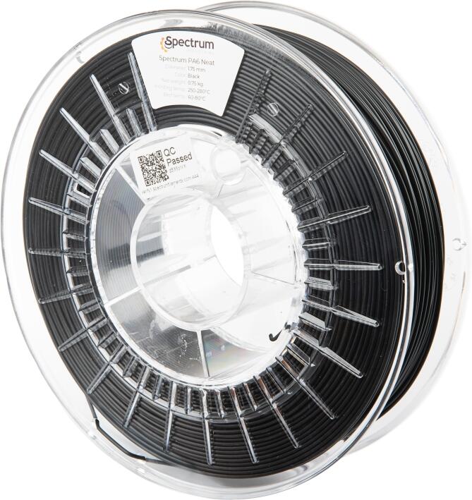 Filament Spectrum PA6 Neat 1.75mm BK 0.75kg