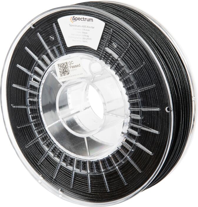 Filament Spectrum ABS Kevlar 1.75mm BK 0.75kg