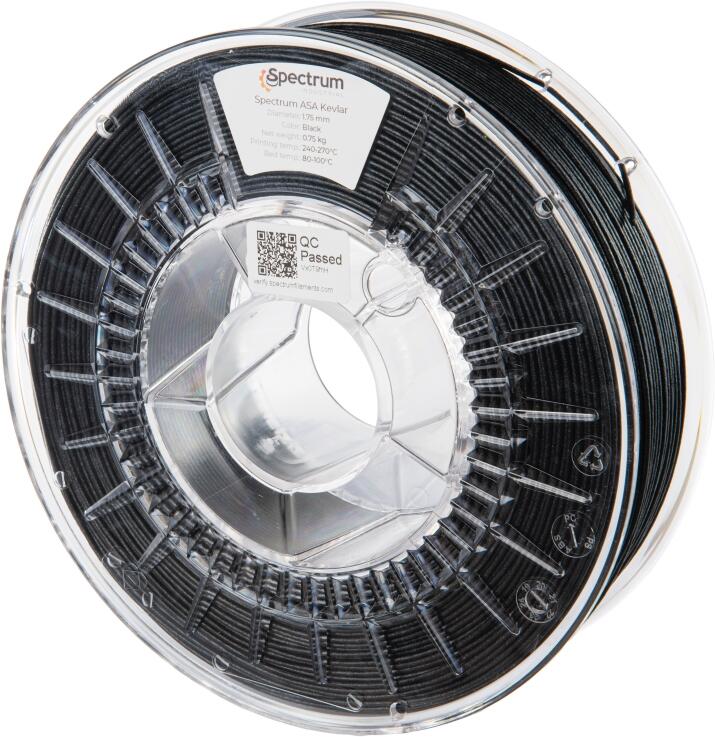 Filament Spectrum ASA Kevlar 1.75mm BK 0.75kg