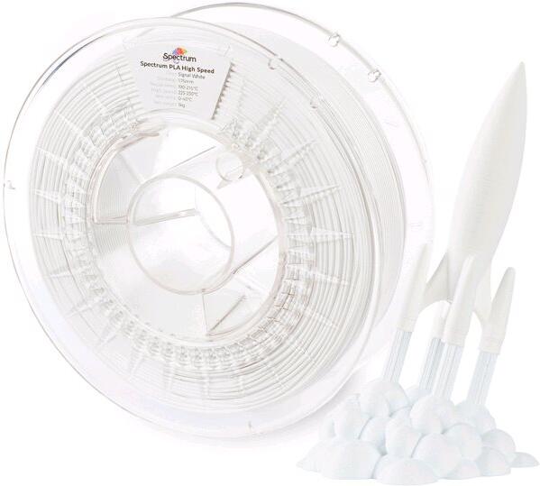 Filament Spectrum PLA High Speed 1.75mm SIGNAL WHITE 1kg