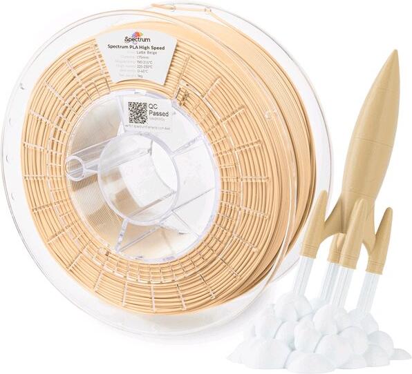 Filament Spectrum PLA High Speed 1.75mm LATTE BEIGE 1kg