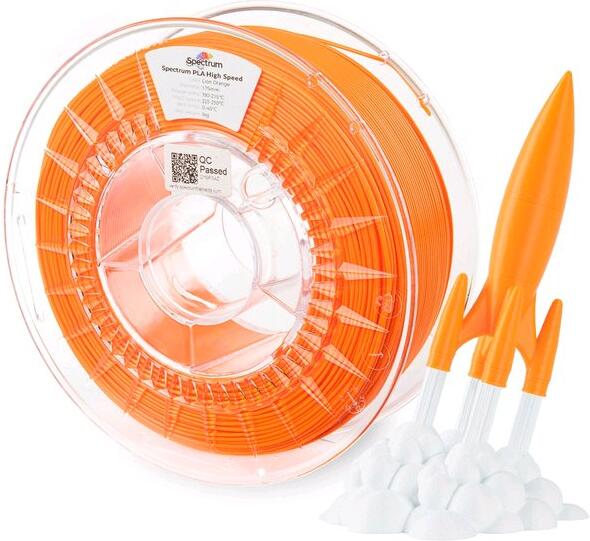 Filament Spectrum PLA High Speed 1.75mm LION ORANGE 1kg