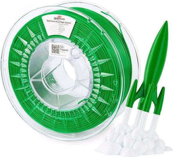 Filament Spectrum PLA High Speed 1.75mm GRASS GREEN 1kg