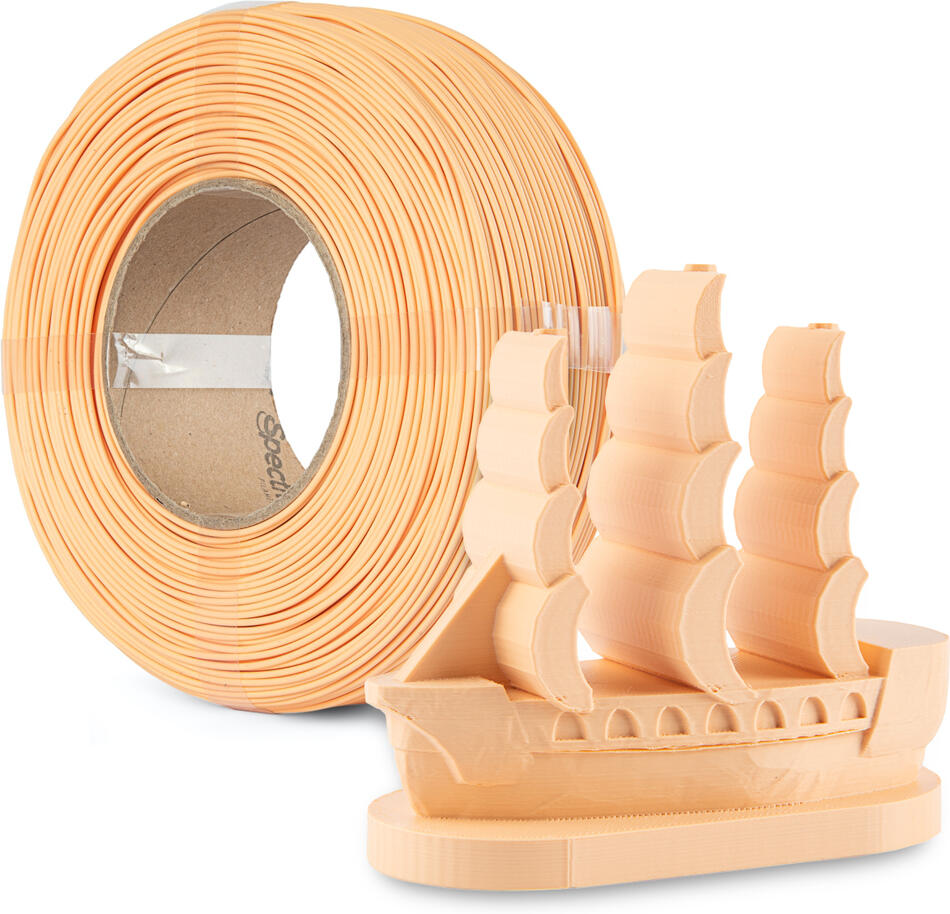 Filament Spectrum ReFill Pastello PLA 1.75mm APRICOT ORANGE 1kg