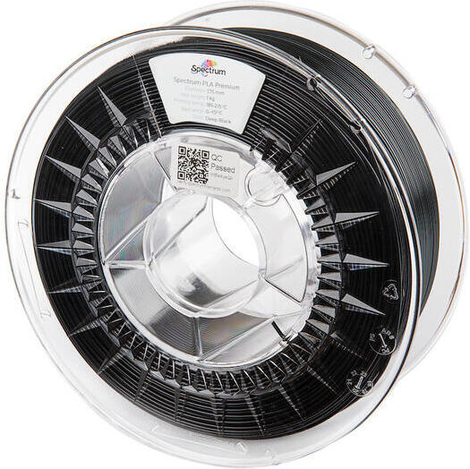 Filament Spectrum ReFill PLA Premium 1.75mm DEEP BLACK 1kg