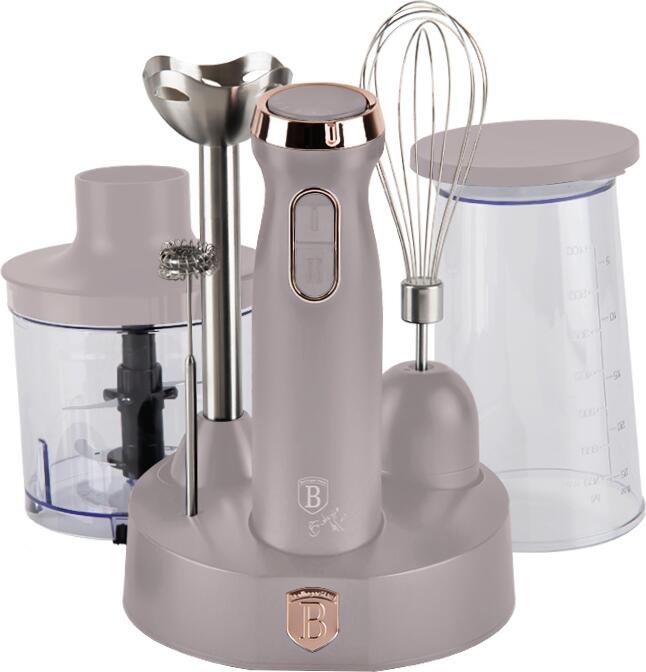 BERLINGERHAUS Mixér tyčový s příslušenstvím 6 ks Taupe Collection BH-9562
