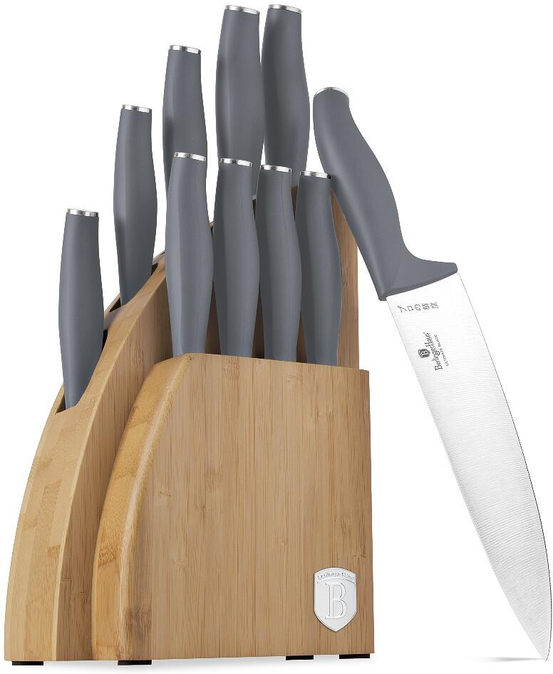 BERLINGERHAUS Sada nožů se stojanem BAMBOO 10 ks Aspen Collection BH-2759