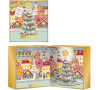 Yankee Candle Passport to the Holidays adventn kalend kniha votivn svka ve skle 12x37 g + ajov svka 12x9,8 g + sklenn svcen