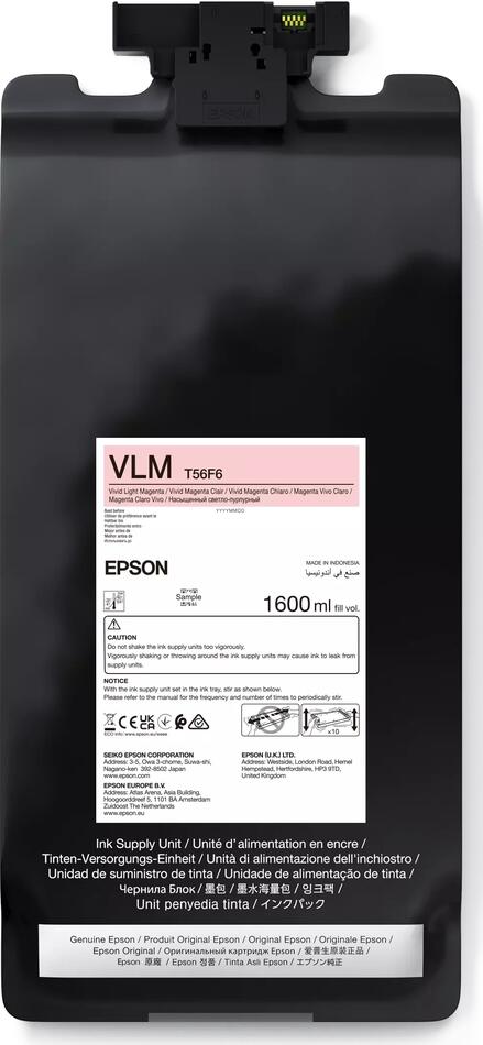 Epson P-Series 64" Vivid Light Magenta 1600ml (C13T56F600)
