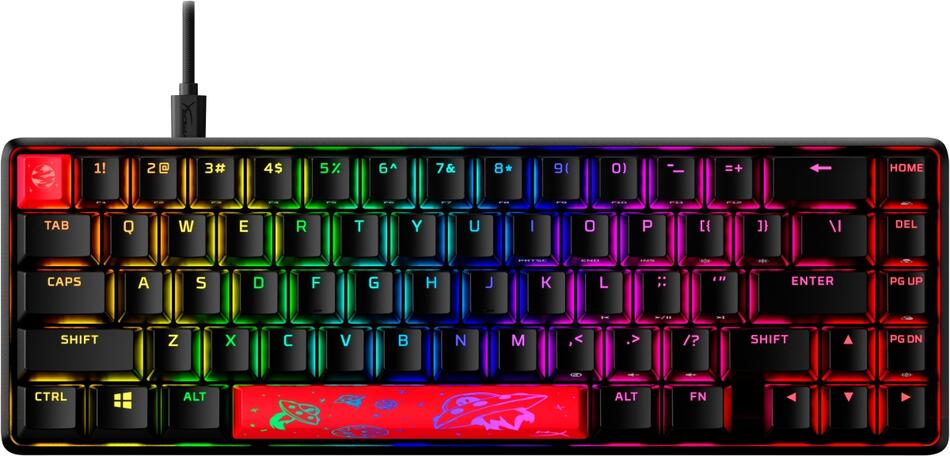 HyperX Alloy Origins 65/Drátová USB/US layout/Černá (4P5D6AA#ABA)