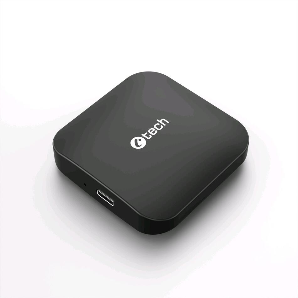 Bezdrátový adaptér C-TECH WAC-21, pro Android Auto, Car play, USB