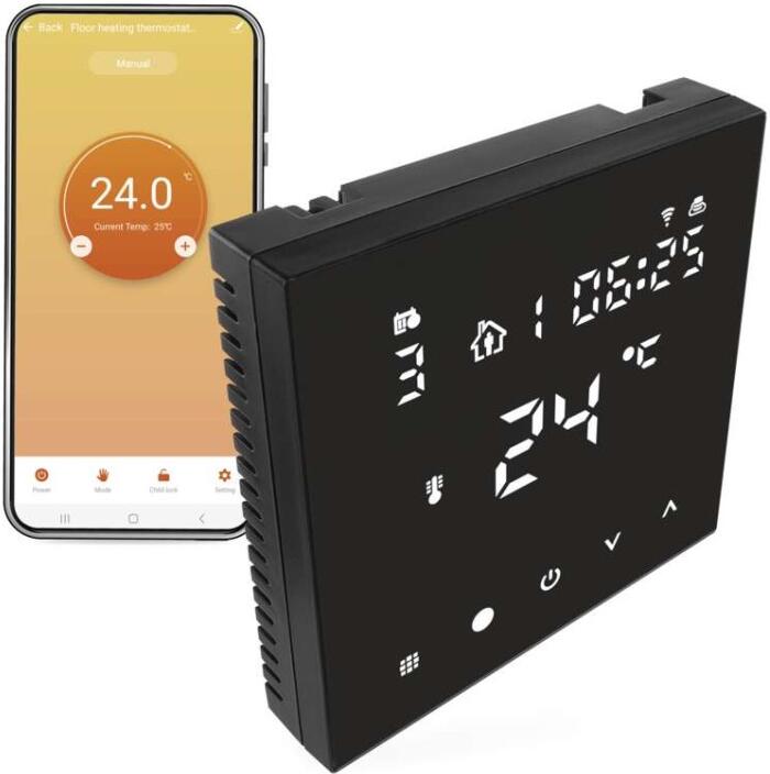 Emos podlahový programovatelný drátový WiFi GoSmart termostat P56201BUF