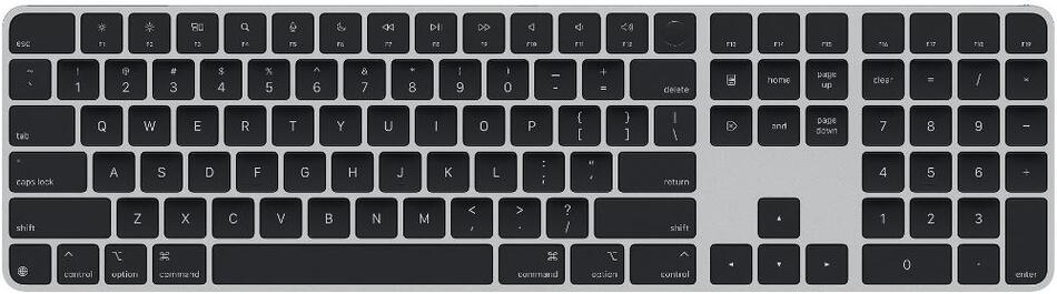 PC klávesnice Apple Magic Keyboard s Touch ID a čí