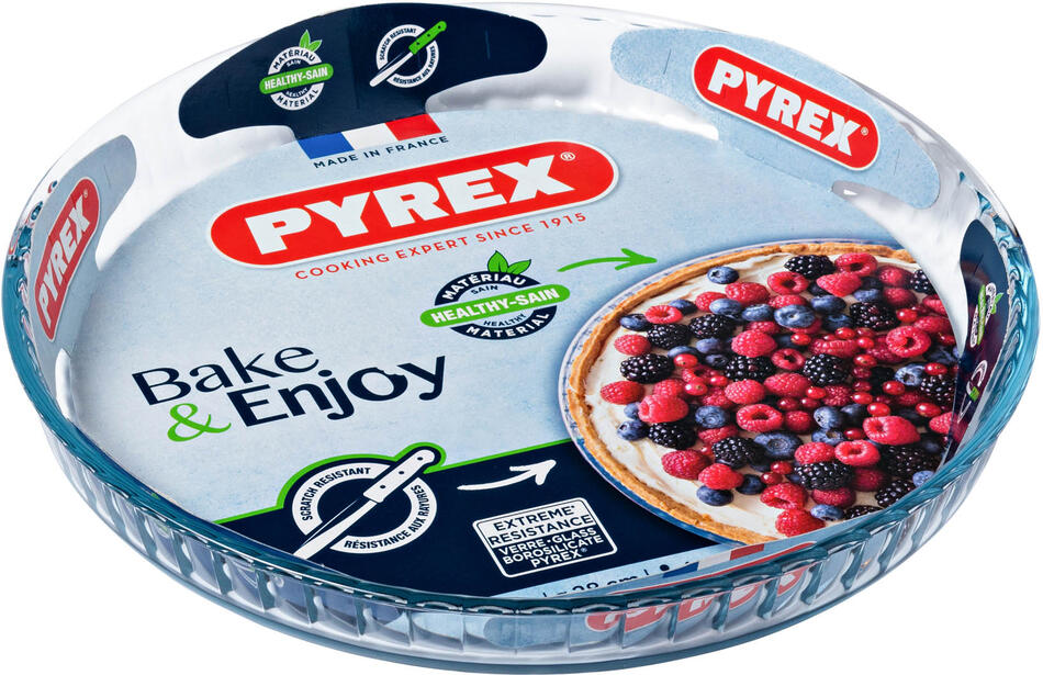 FORMA NA KOLÁČ Pyrex 1,6L, 28X4CM, SKLO