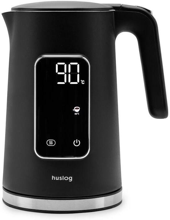 Rychlovarná konvice Huslog 1,7l dotykový displej, černá
