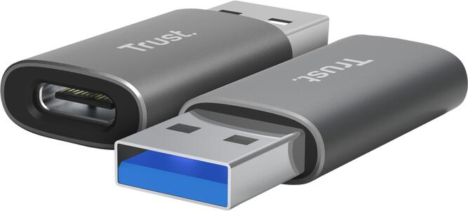 Trust CALYX USB-A to USB-C ADAPTER 2pack (25573)