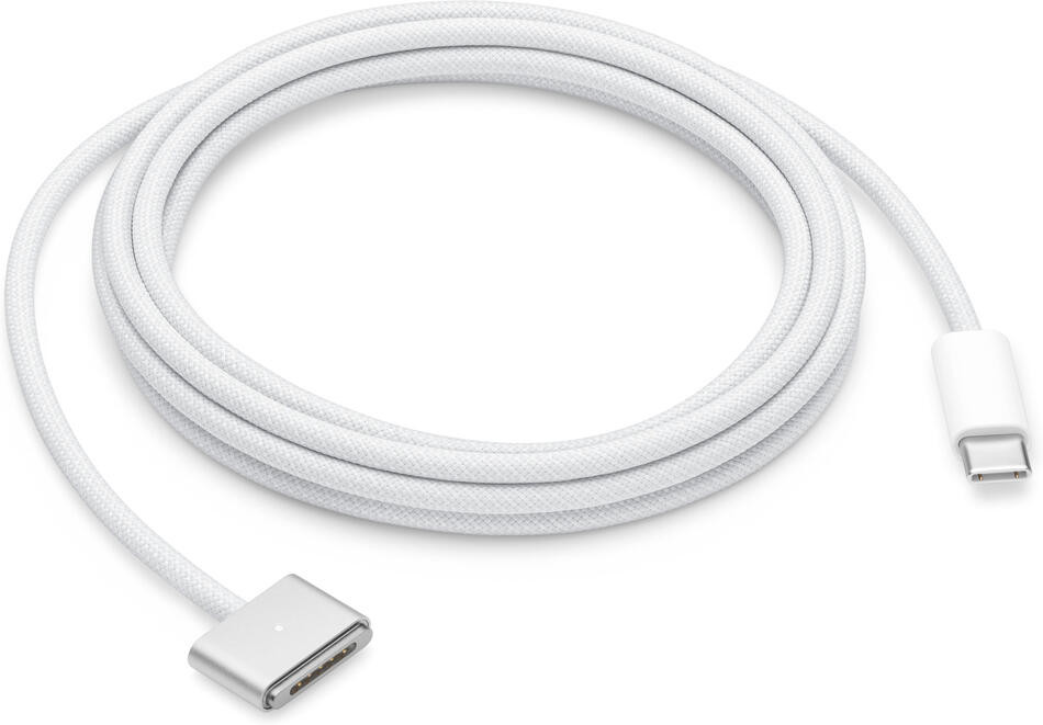 Apple USB-C to MagSafe 3 Cable (2m) - Silver (MW613ZM/A)