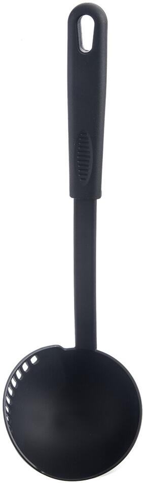 Naběračka s cedníkem BLACKLINE 30,5 cm, pr. 9 cm Orion