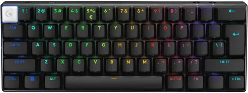 PC klávesnice Logitech PRO X 60 LIGHTSPEED Black US