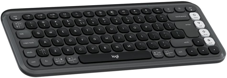 PC klávesnice Logitech Pop Icon Keys Graphite US
