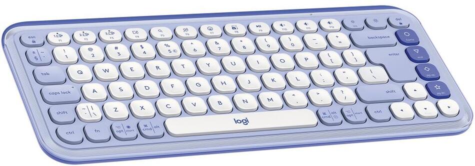PC klávesnice Logitech Pop Icon Keys Lilac US