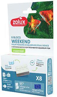Blok krmný WEEKEND pro akv.ryby 8x7,5g Zolux