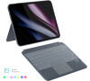 Epico Backlit Keyboard Case iPad Pro 11" (M4-M5) - CZ/šedá