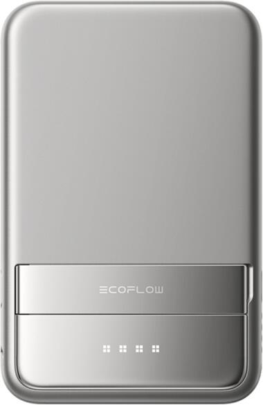 EcoFlow RAPID Magnetic Power Bank (5000mAh) - stříbrná