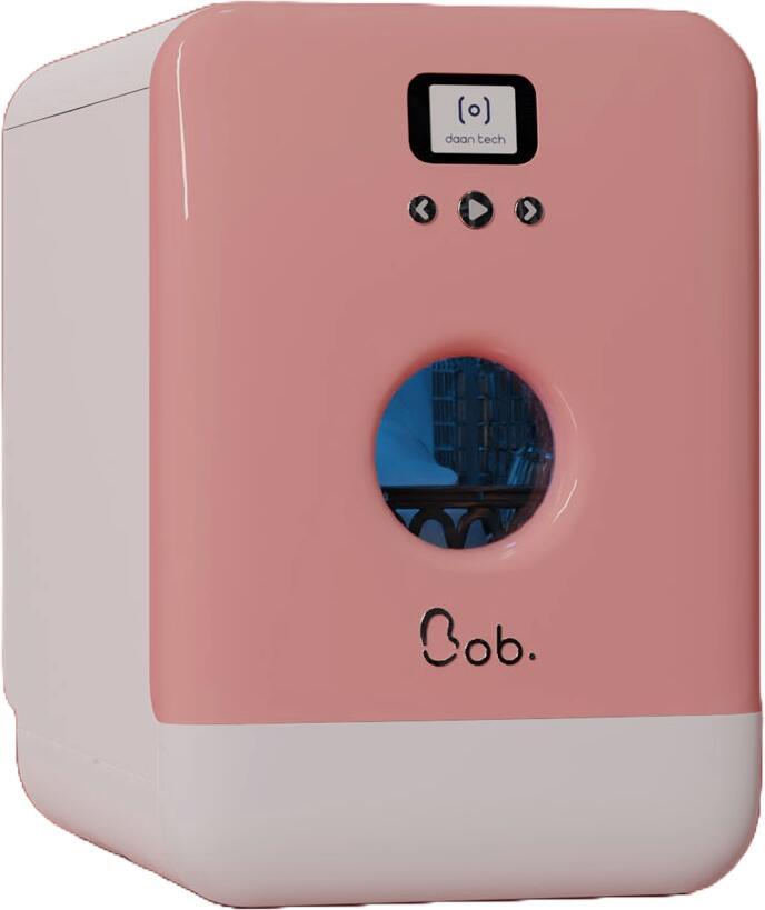Stolní myčka SAS DAAN TECHNOLOGIES Bob, růžová/bílá