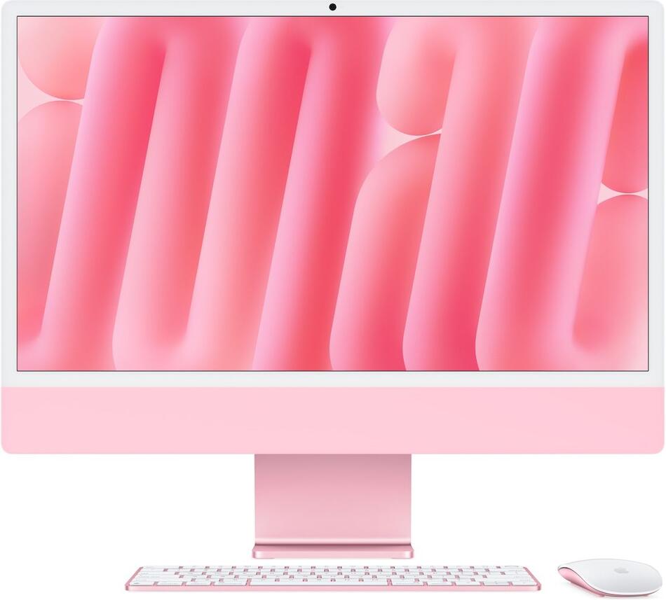 iMac Apple 24 MWV43SL/A 16GB/256GB SSD, růžový
