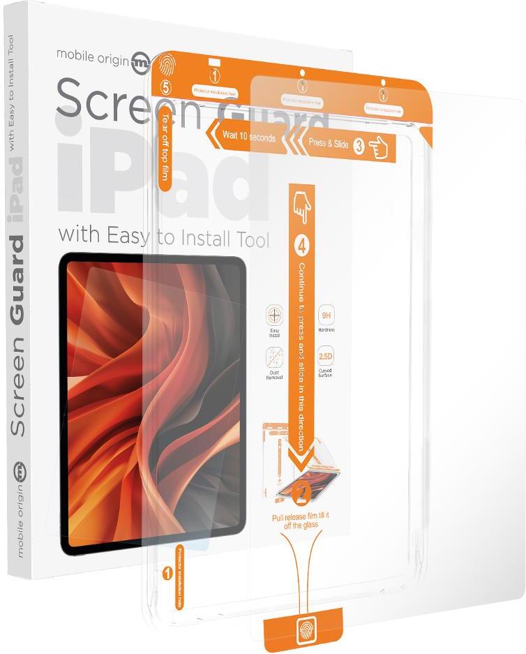 Ochranné sklo MOBILE ORIGIN iPad 10.2" 2021, 9th gen