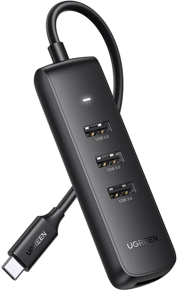 USB rozbočovač UGREEN USB-C/4x USB 3.0 Hub 20cm