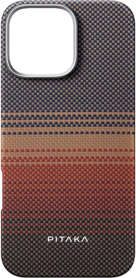 Kryt na mobil Pitaka Tactile Woven Case iPhone 16 P 16 Pro Sunset