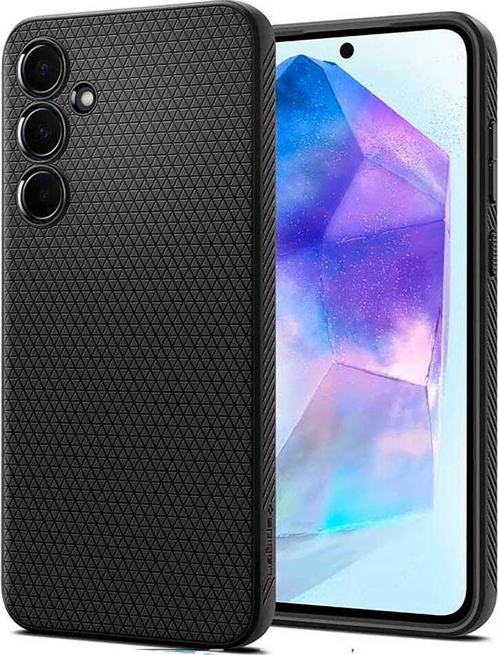 Kryt na mobil Spigen Liquid Air Samsung Galaxy A55 Black