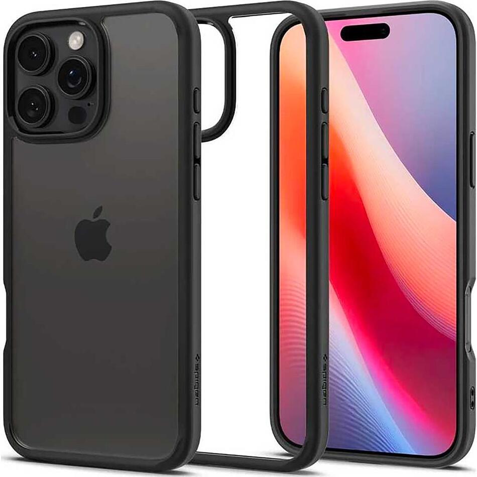 Kryt na mobil Spigen Ultra Hybrid Magcase iPhone 16 Pro BLACK