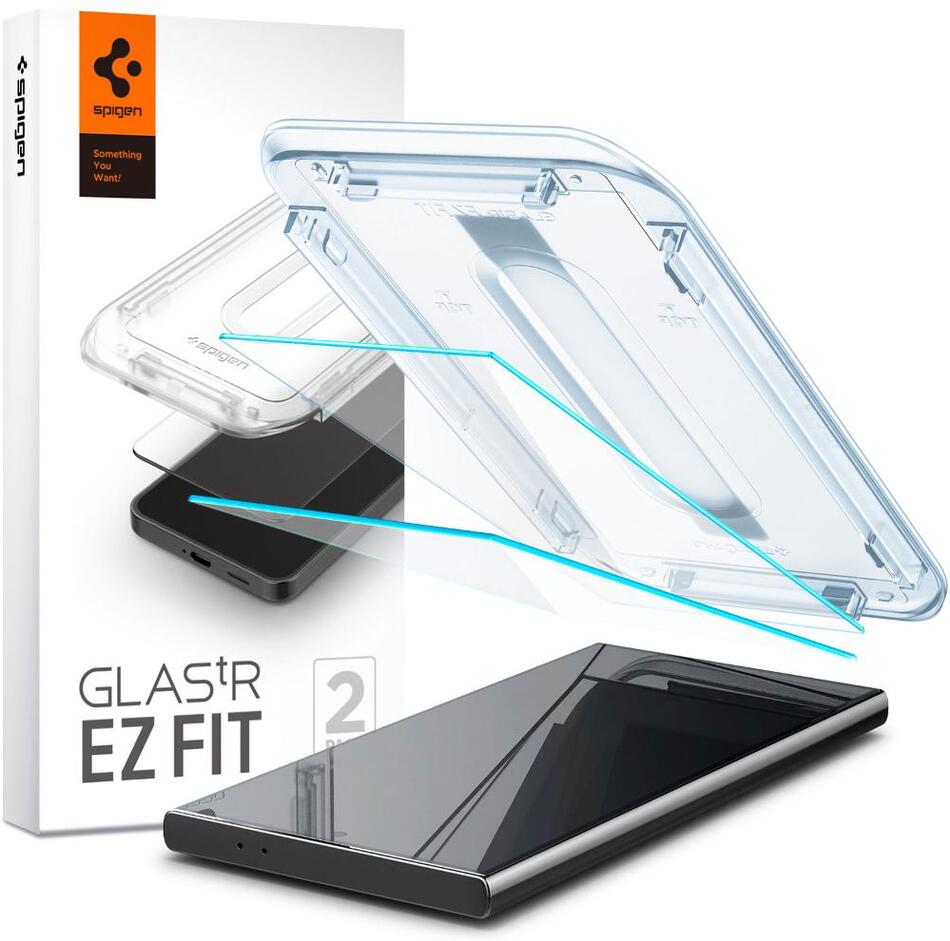 Ochranné sklo Spigen Glass tR EZ Fit HD 2pc Samsung