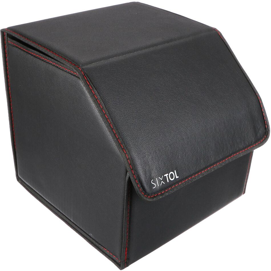 Organizér do kufru auta CAR COMPACT LEATHER S, 1 přihrádka, skládací, s víkem SIXTOL