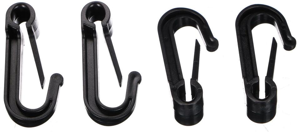 Upevňovací háčky pro síť do auta CAR NET HOOKS, 10ks - náhradní díl SIXTOL