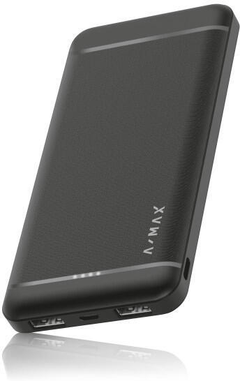Powerbanka Aligator AX0003 A-MAX 10 000 mAh, černá